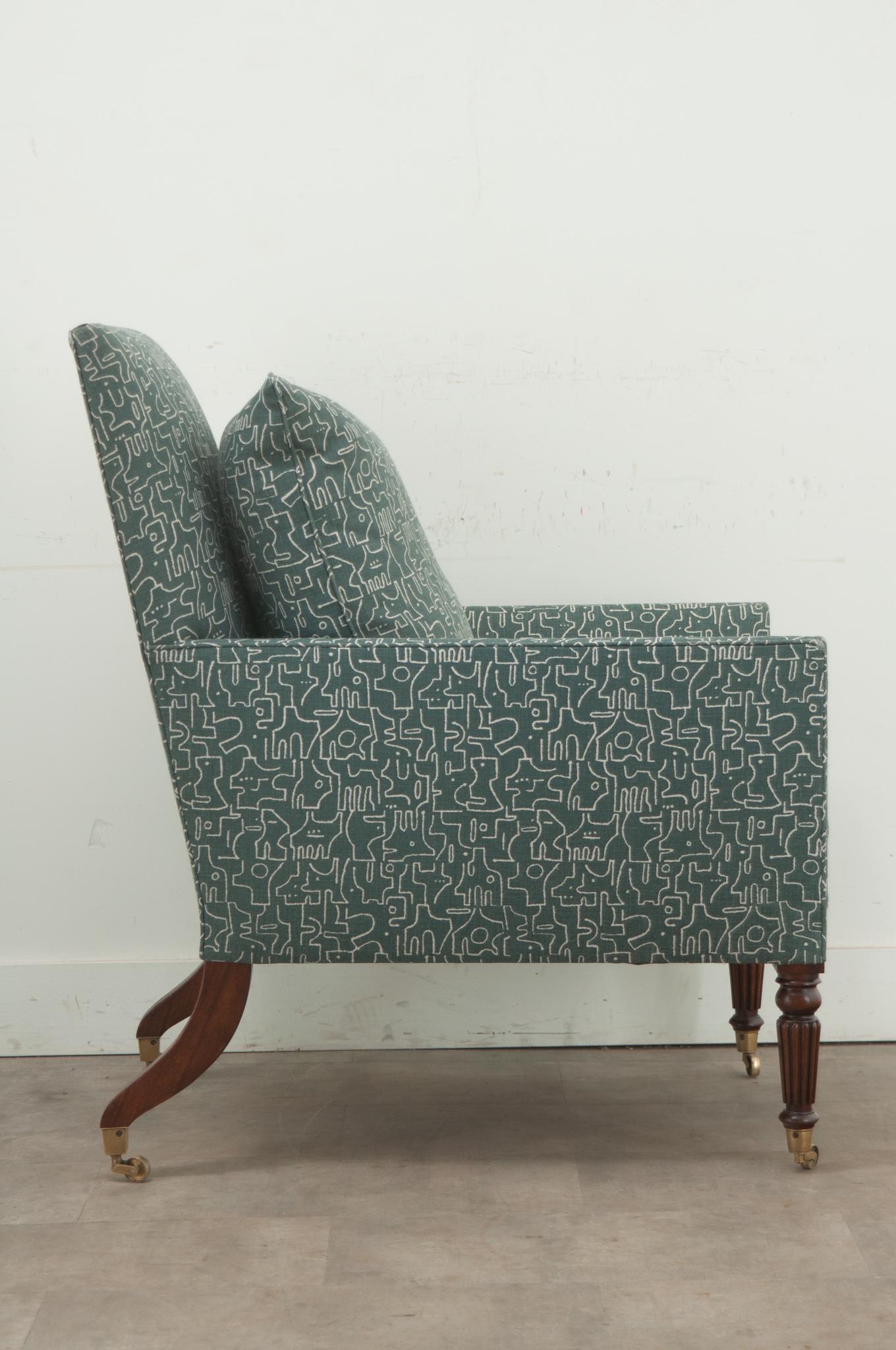 English Lancaster Chair from JAMB For Sale 3