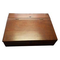 Antique English 19th century anitque wood Lap Top Desk