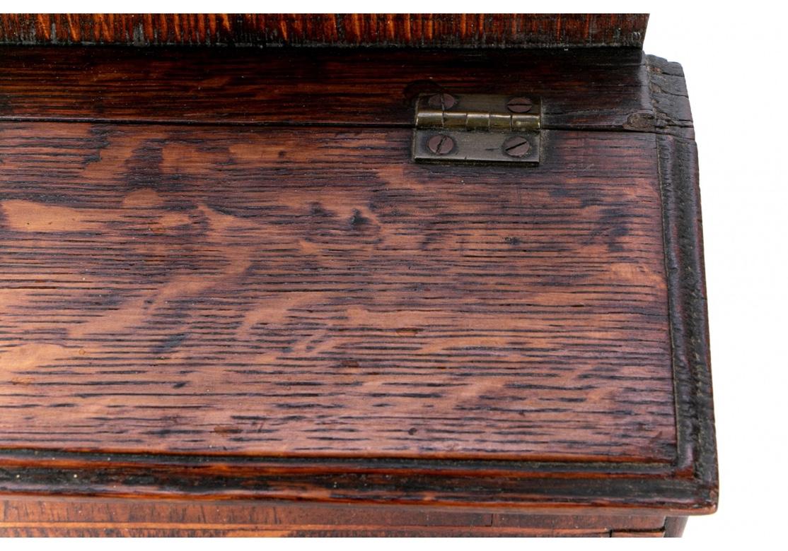 English Late 18th Century George III Period Wall Box 1