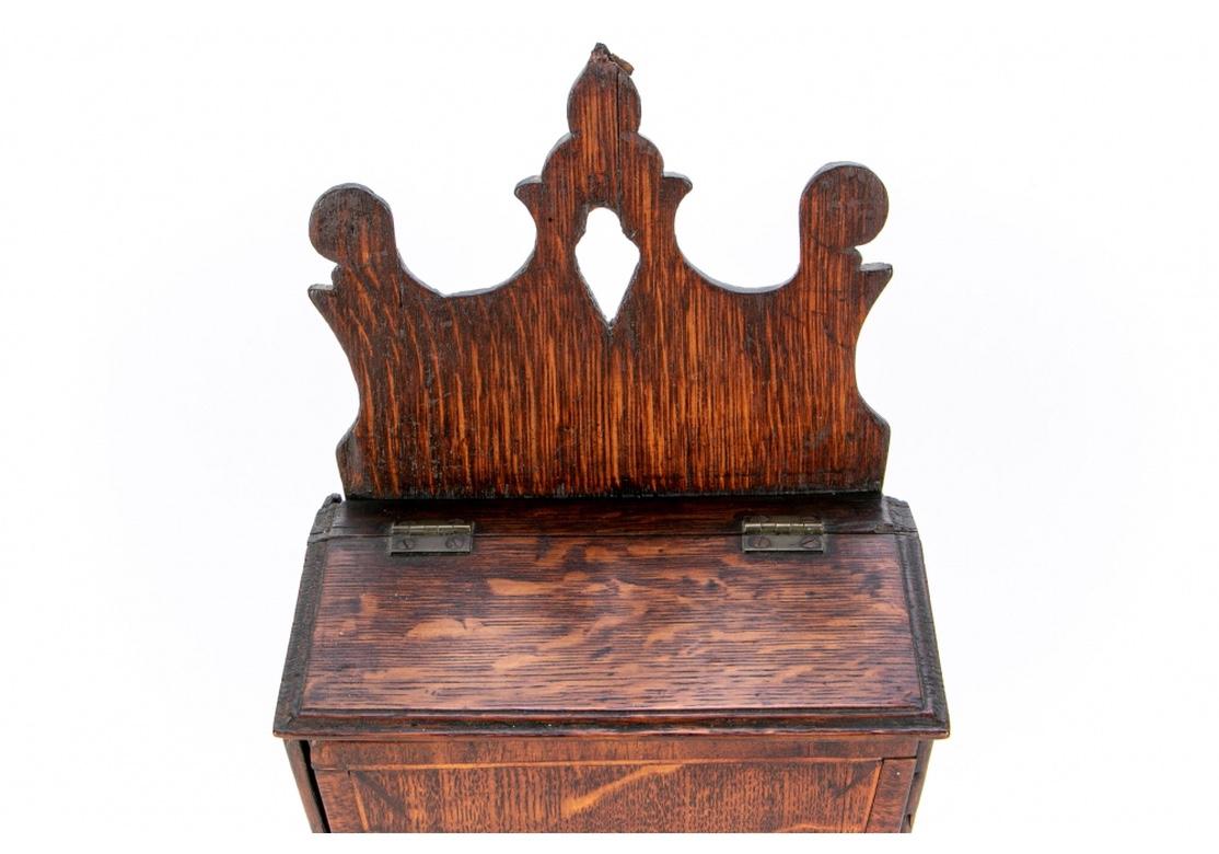 English Late 18th Century George III Period Wall Box 3