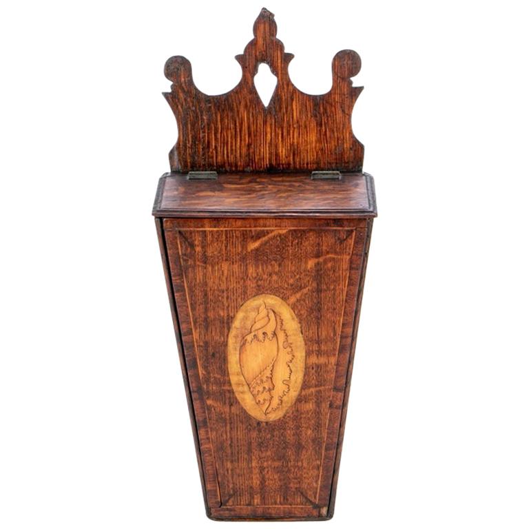 English Late 18th Century George III Period Wall Box