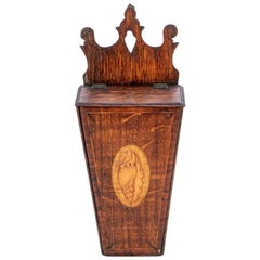 English Late 18th Century George III Period Wall Box
