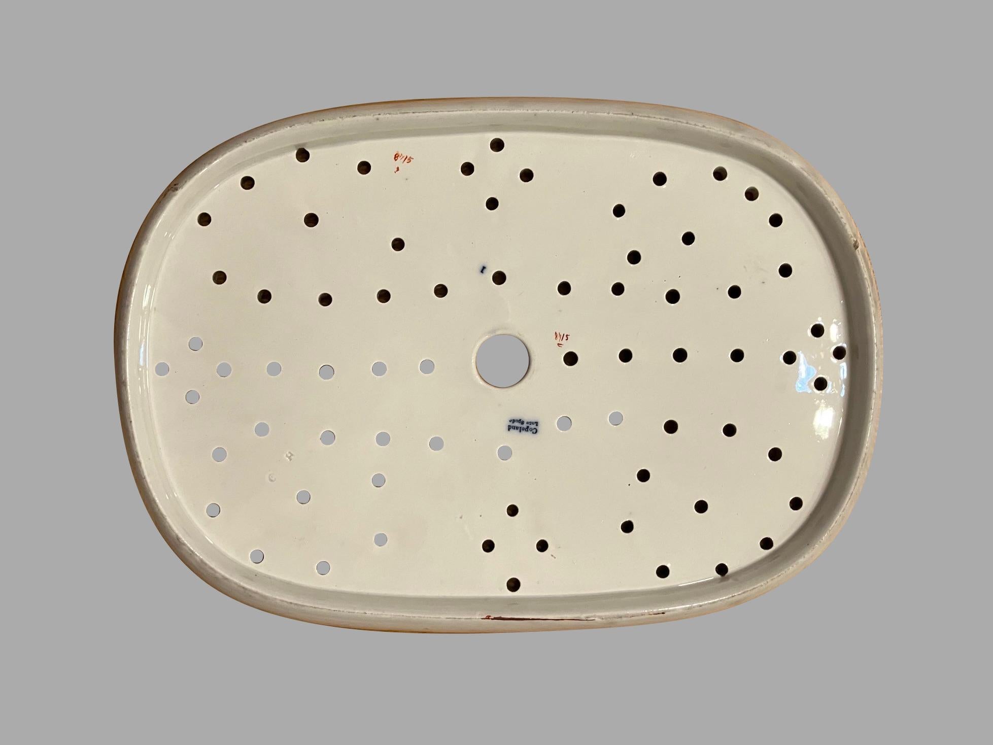 Platos Graduados Spode Ingleses Tardíos con Inserto al Gusto Chino Imari en venta 1