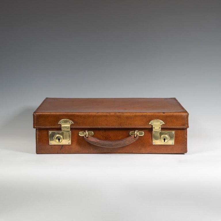 English Leather Attaché Case, circa 1940 at 1stDibs goyard attache case