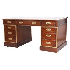 English Leather Top Campaign Desk