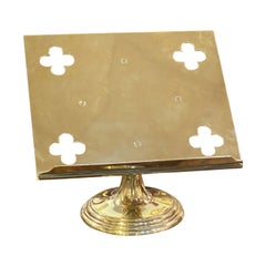 English Lectern or Book Stand of Brass