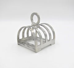 English Liberty & Co Tudric Pewter Toast Rack, circa 1914