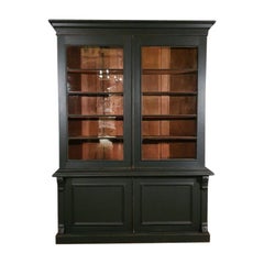 Antique English Library Bookcase