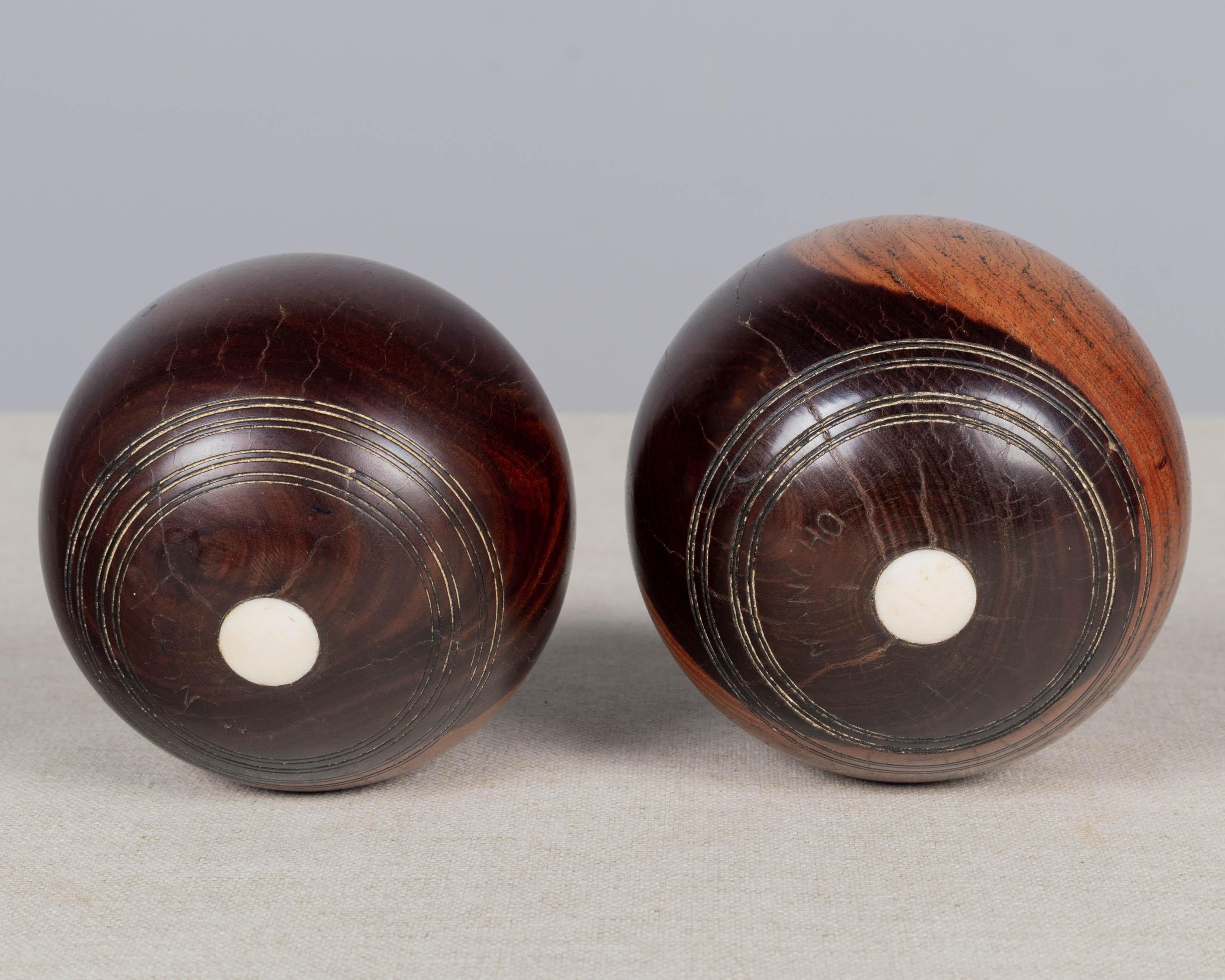 Englische Lignum VITAe-Rasenschalen im Angebot 4