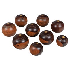 English Lignum Vitae Lawn Bowls