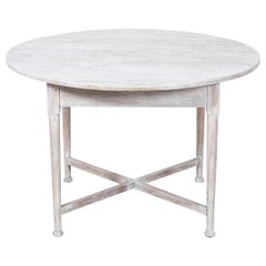 English Limed Oak Centre Table