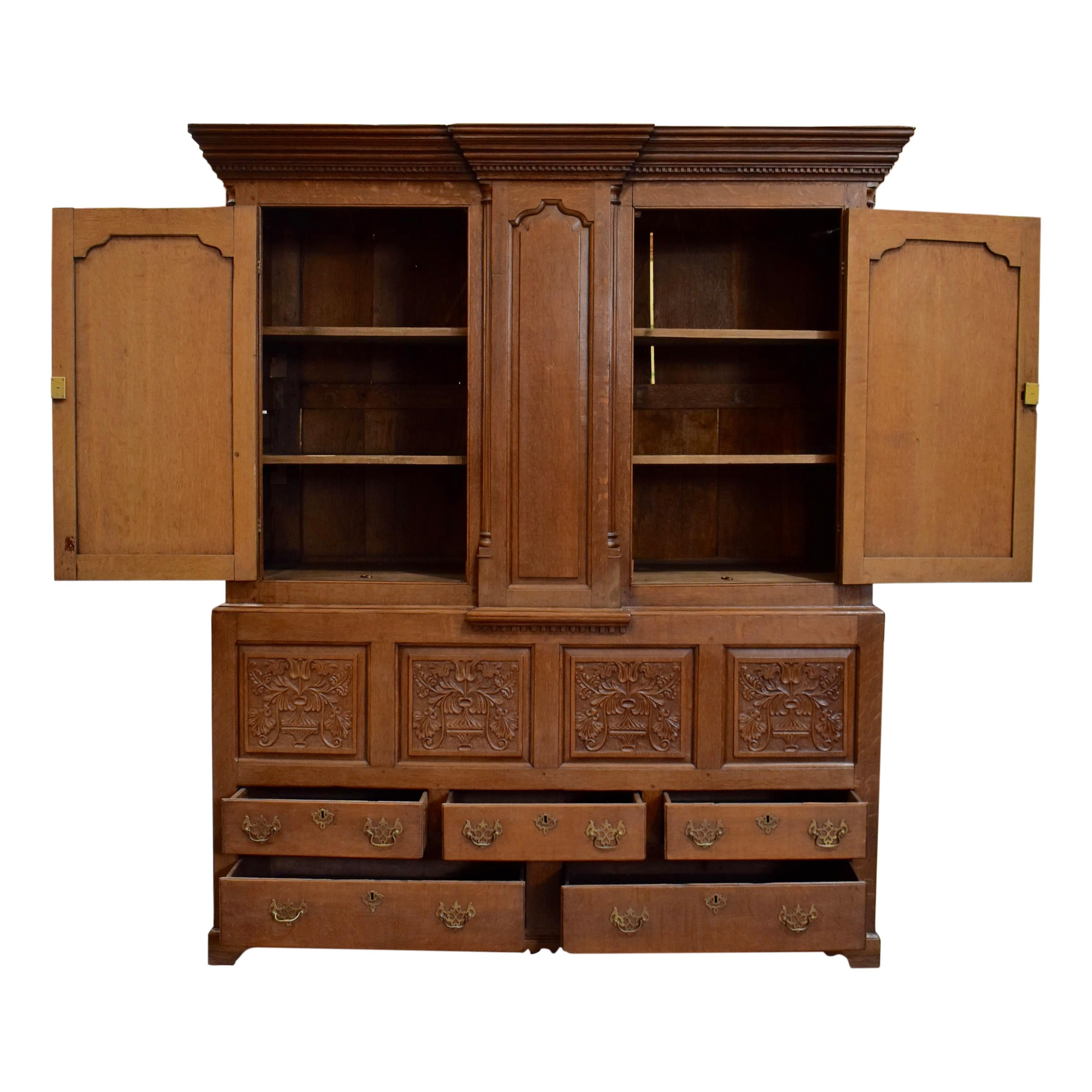 what is a linen press cabinet