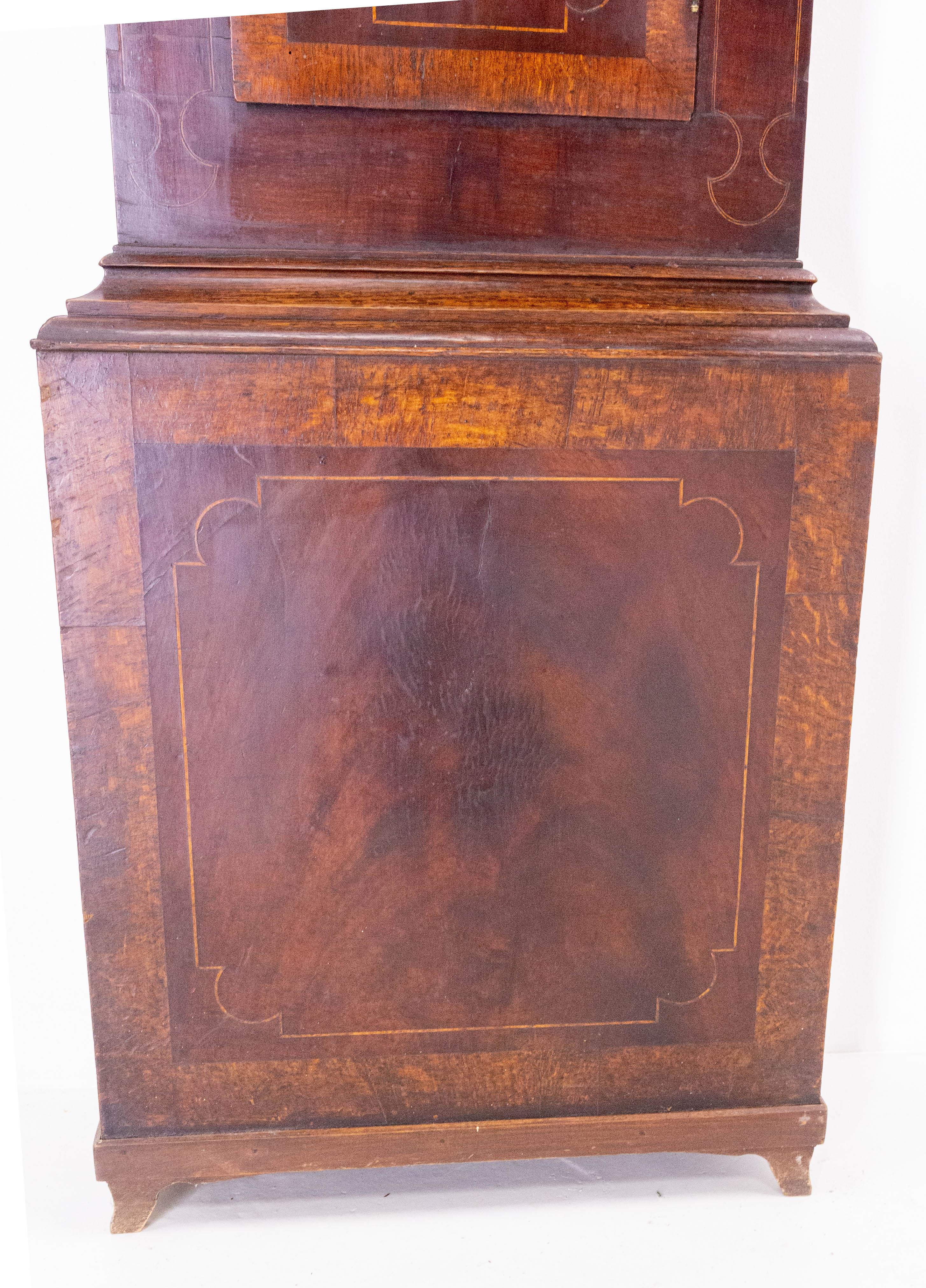 English Longcase or Grandfather Clock George III 19th Century 2