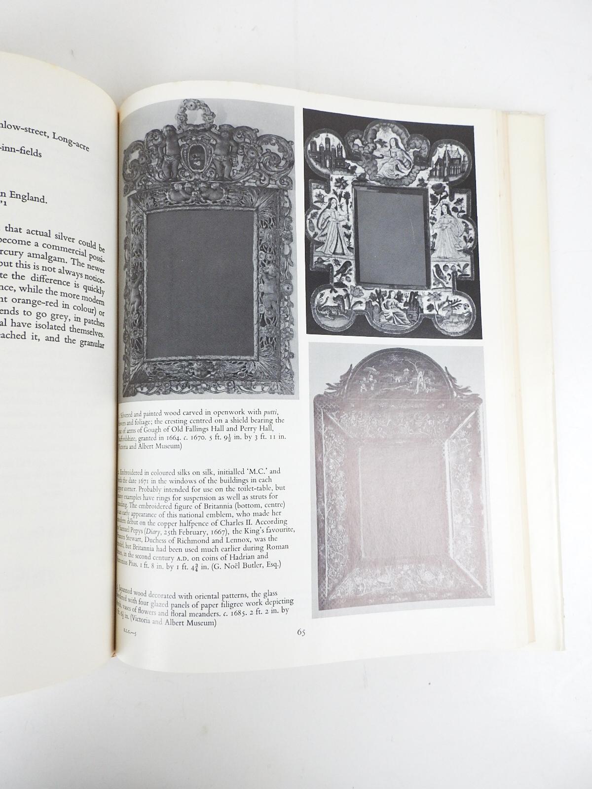 English Looking Glasses a Study of the Glass Frames and Makers 1670-1820 Book For Sale 9