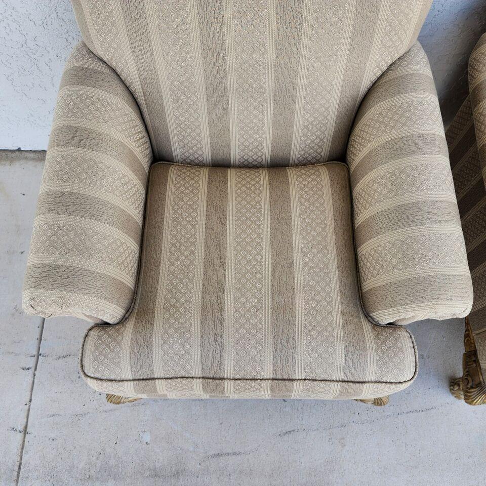 English Lounge Chairs by Schnadig For Sale 7