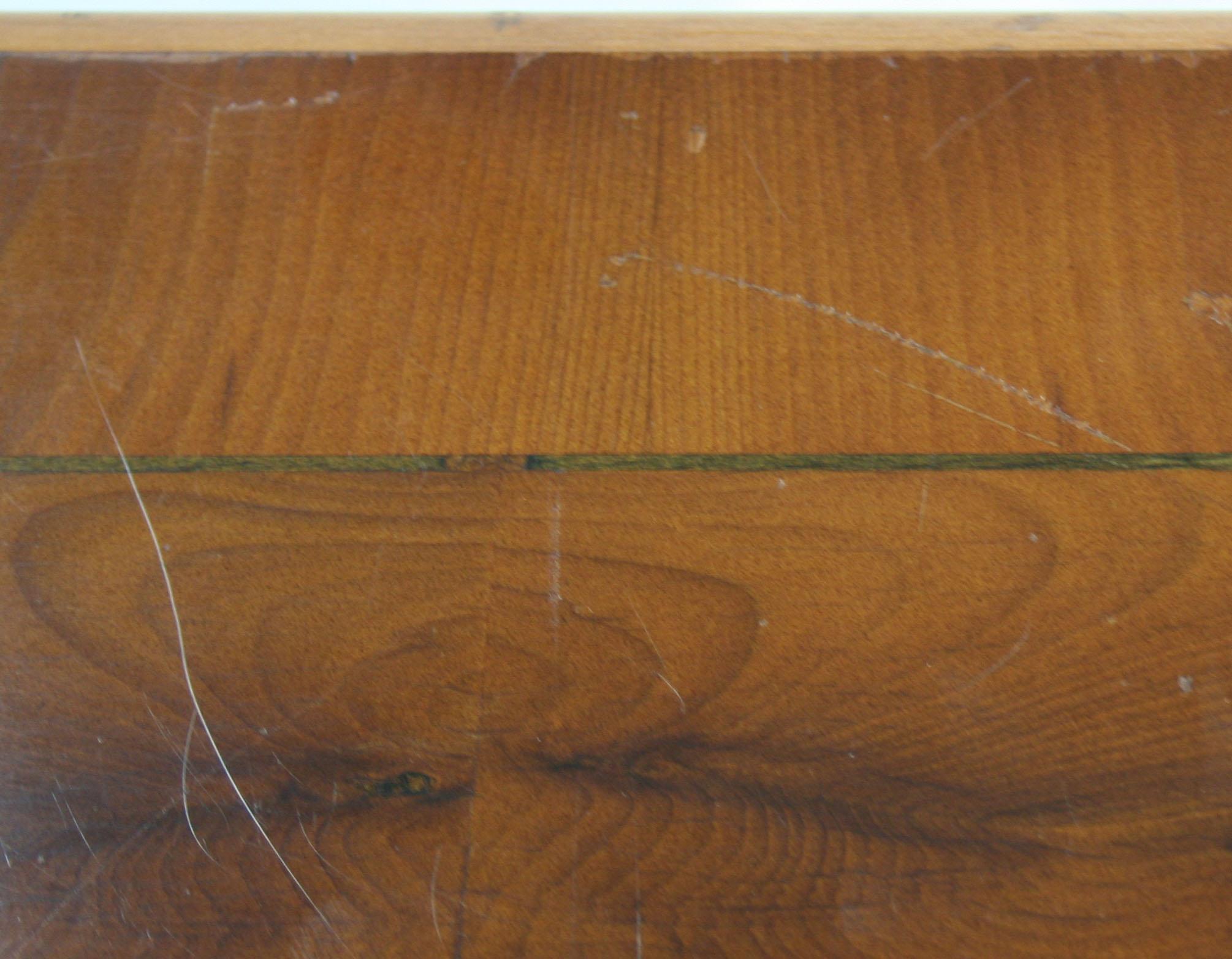 English Low Short Open Bookcase Bookshelf with Drawers For Sale 3