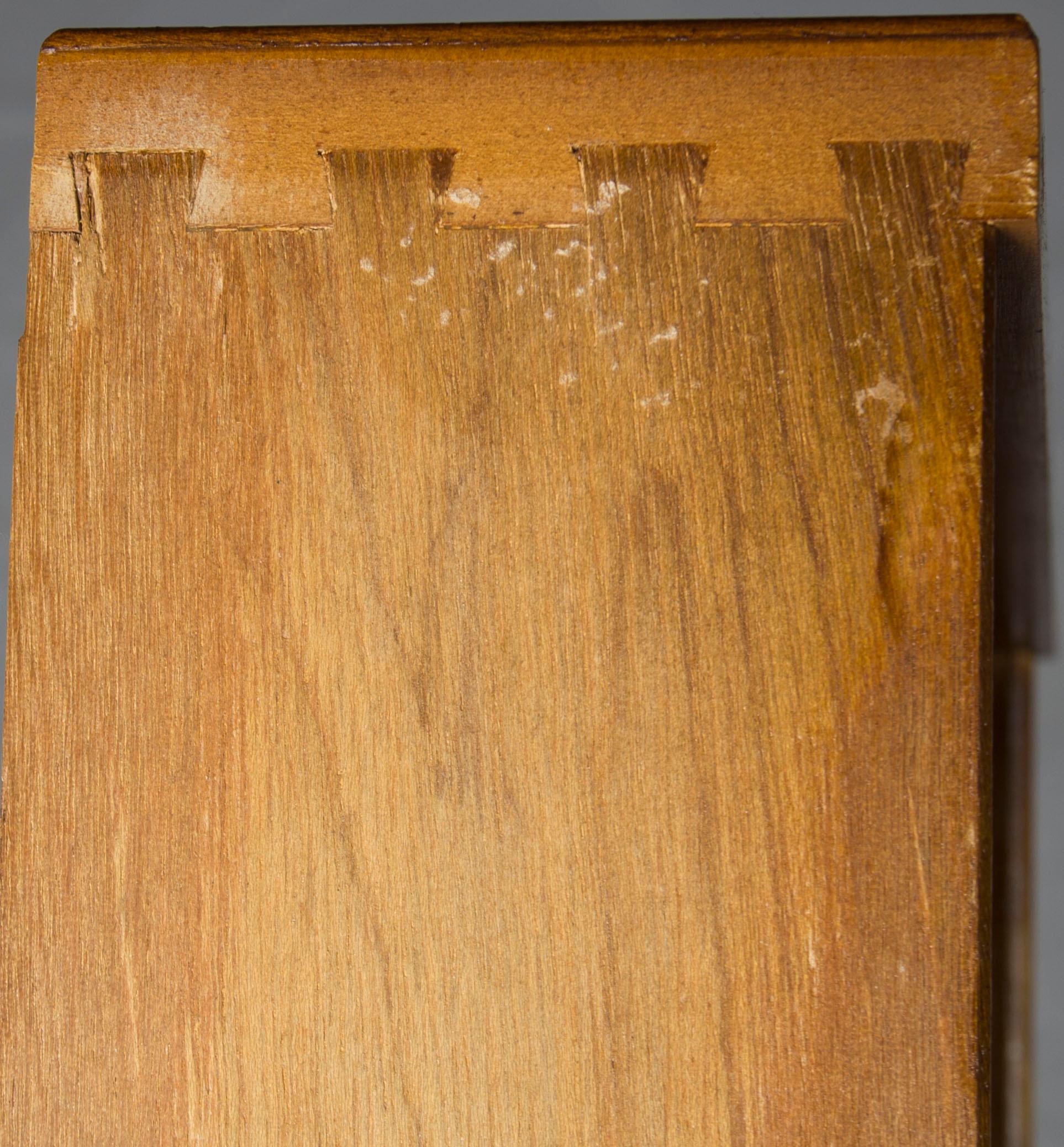 low bookshelf with drawers