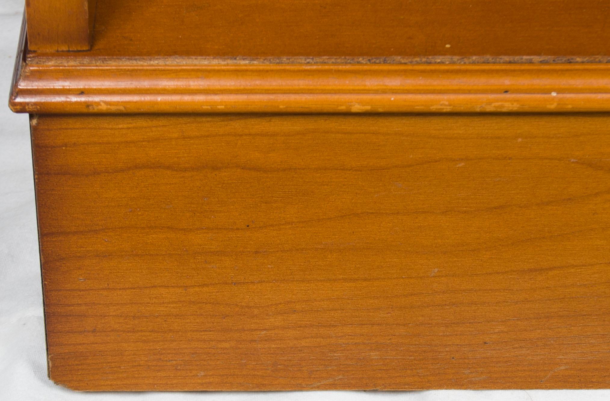 short bookcase with drawers