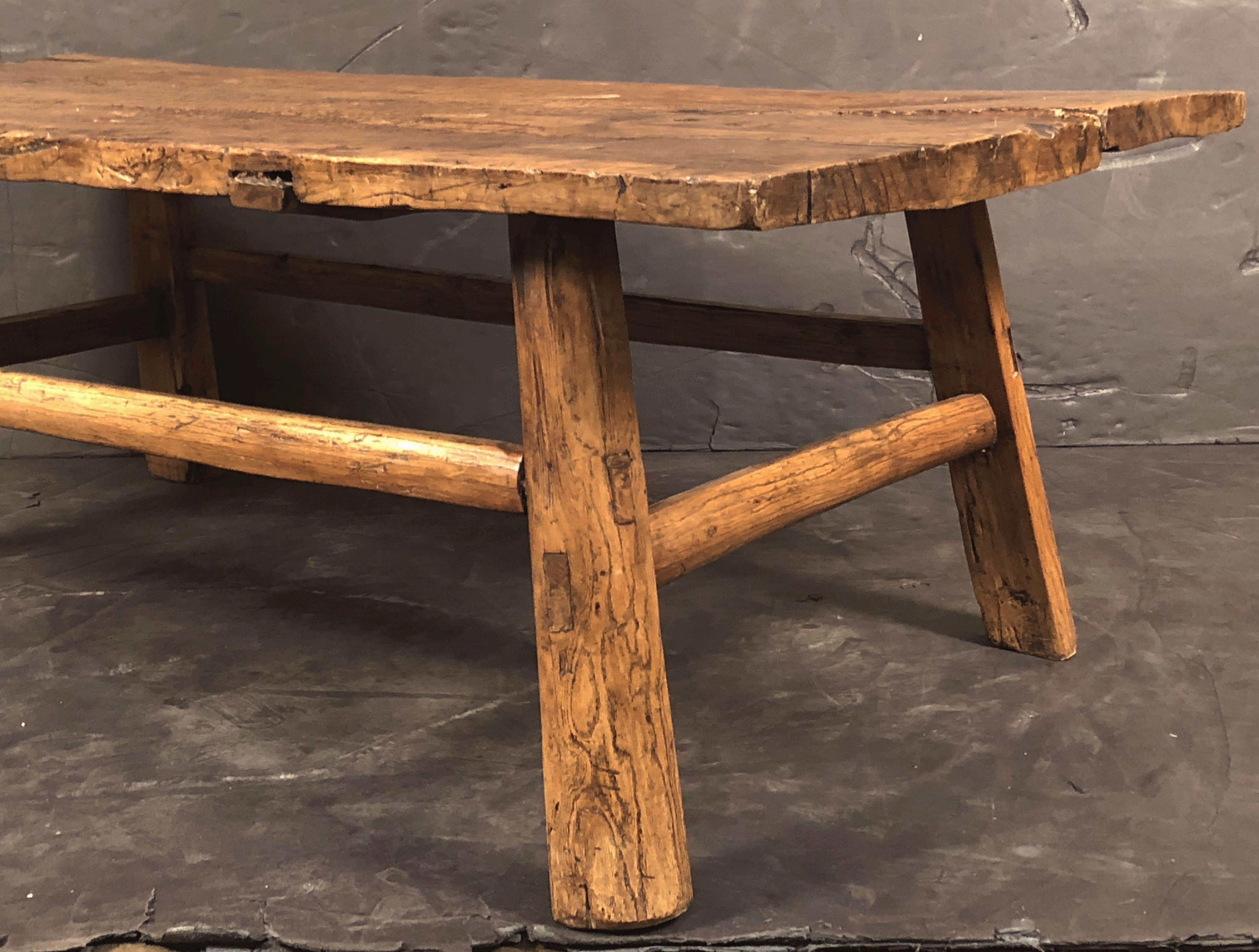 English Low Table of Fruitwood 7