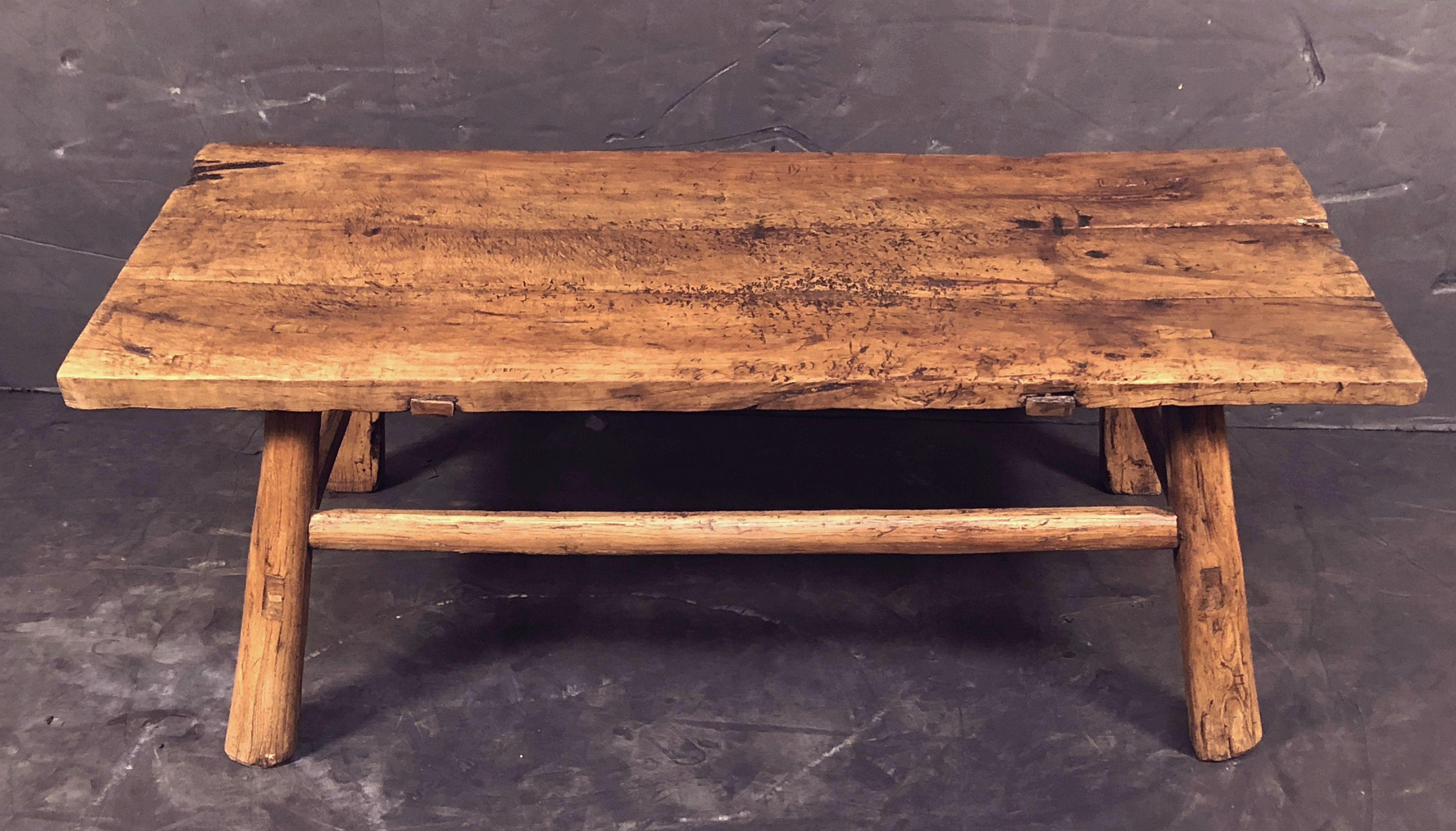 English Low Table of Fruitwood 3
