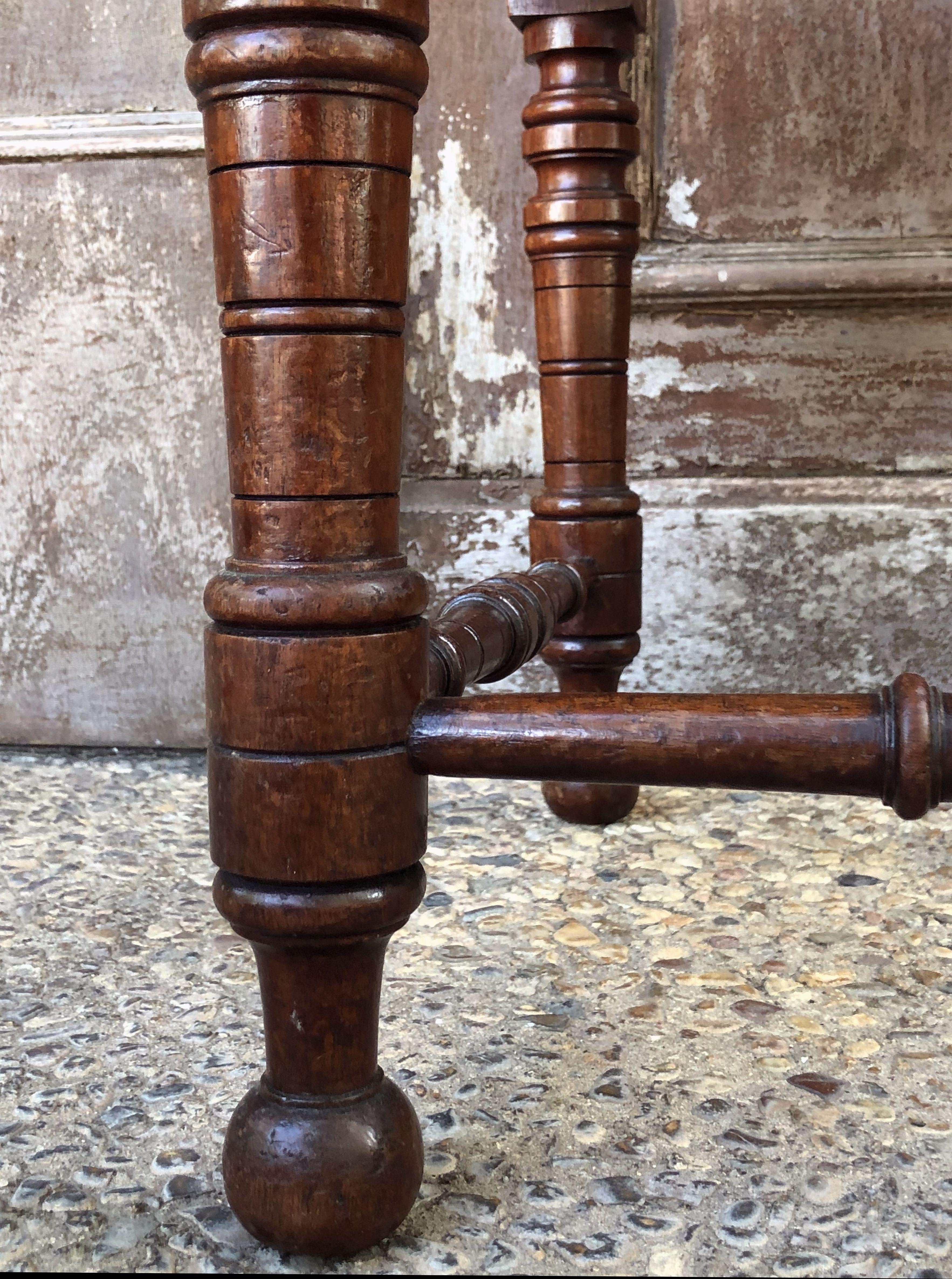 English Luggage Rack of Mahogany 9