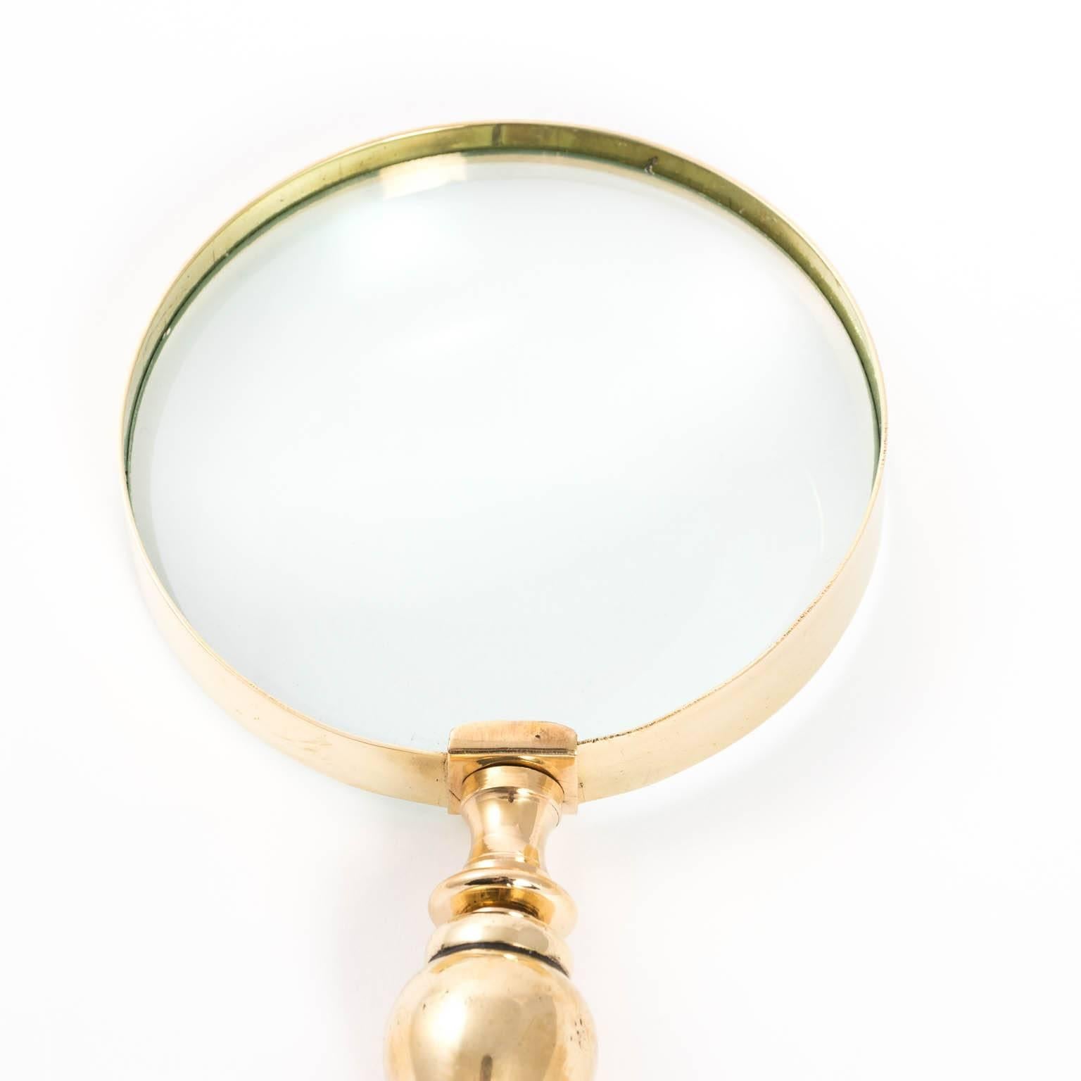 English Magnifying Glass, circa 1890 In Good Condition In Stamford, CT