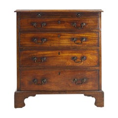 English Mahogany 18th Century Chest of Drawers