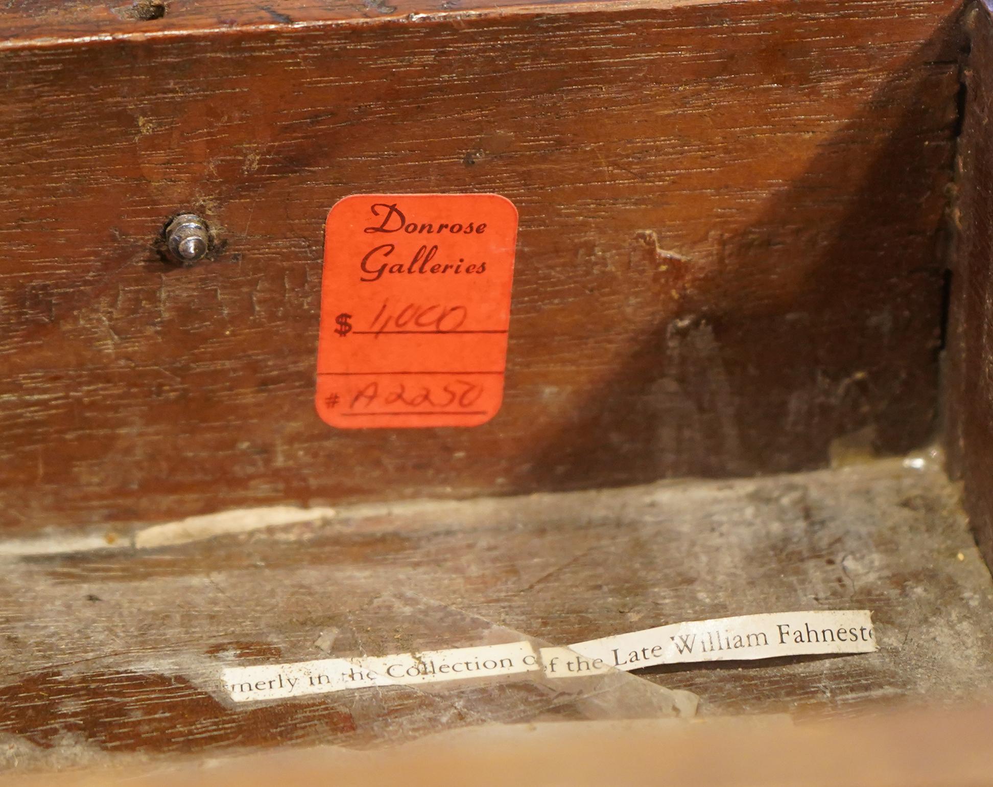 Table de couture à 3 tiroirs en acajou anglais avec de belles incrustations en bois de satin en vente 1