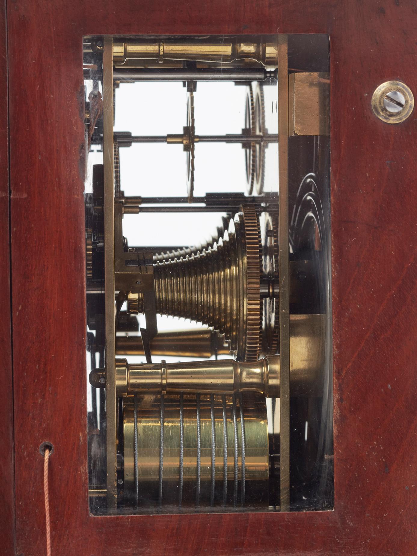 19th Century English mahogany 8-day bracket clock by Anderson For Sale