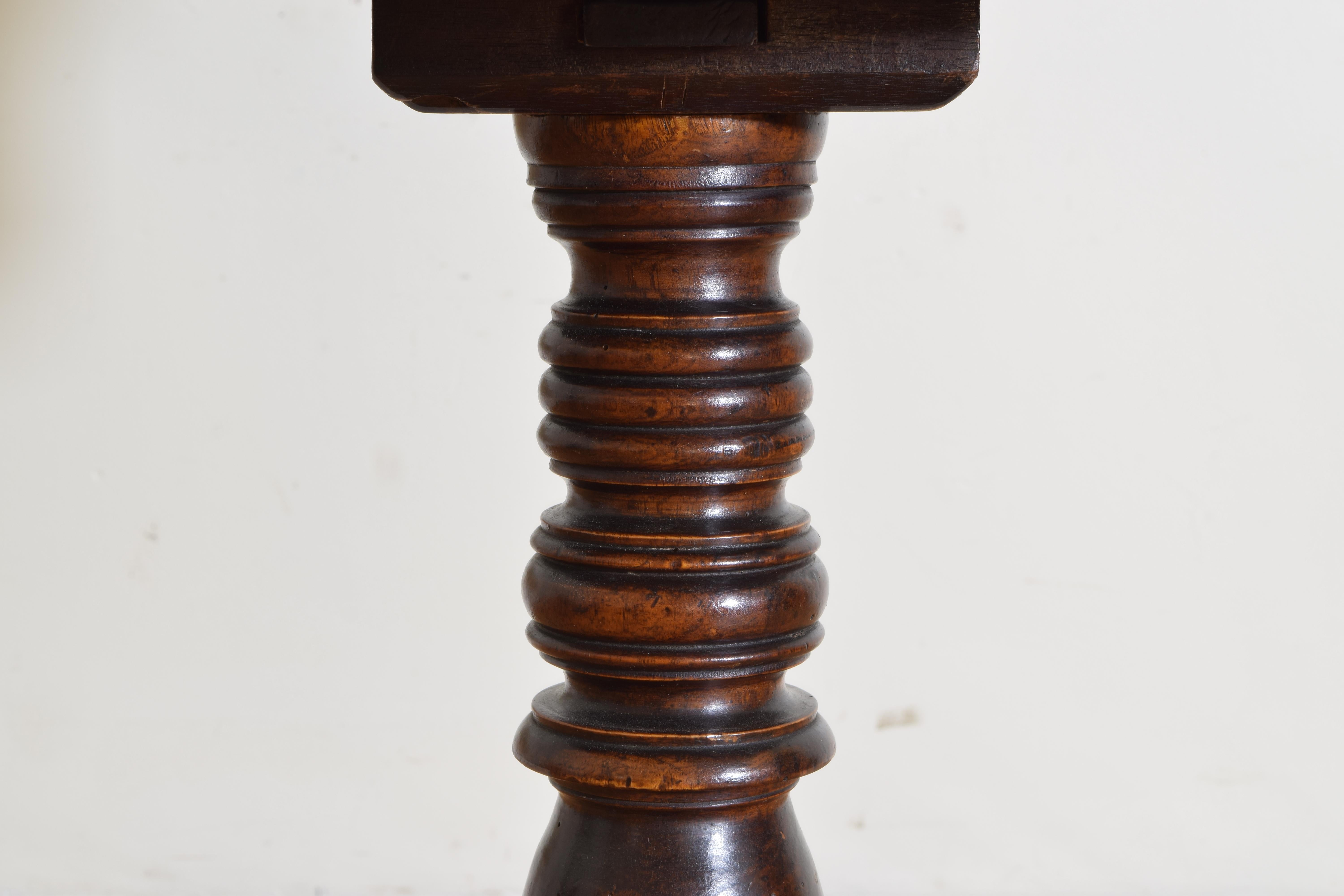English Mahogany and Grained Ash Drum Table with Dish Top, circa 1830 2