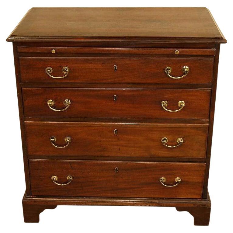English Mahogany Bachelor's Chest For Sale