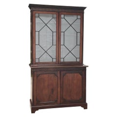 English Mahogany Bookcase, 19th Century