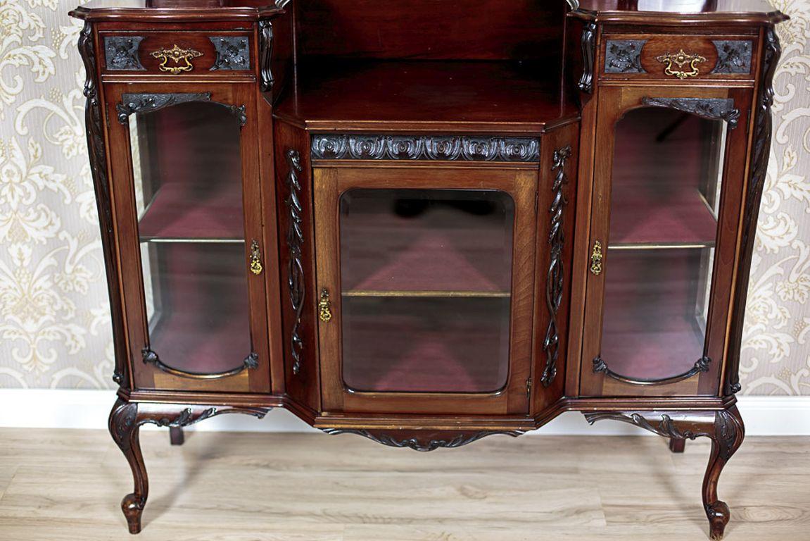 English, Mahogany Cabinet, circa 1890 For Sale 5