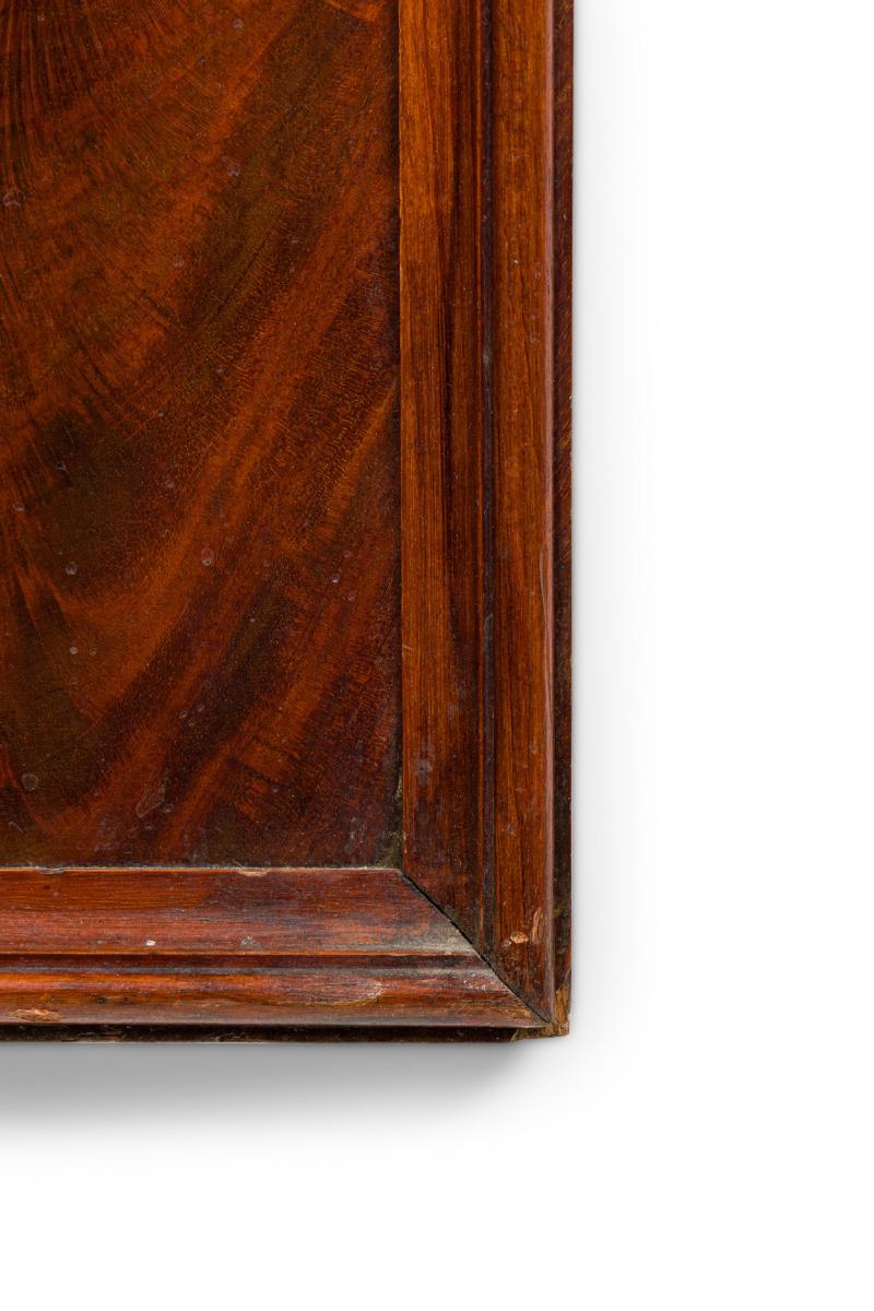 Hand-Carved English Mahogany Carved Animal Game Wall Plaque For Sale
