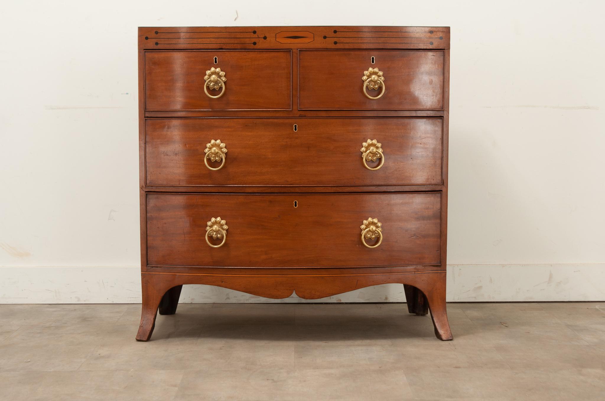 Other English Mahogany Chest of Drawers For Sale