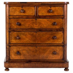 English Mahogany Chest Of Drawers