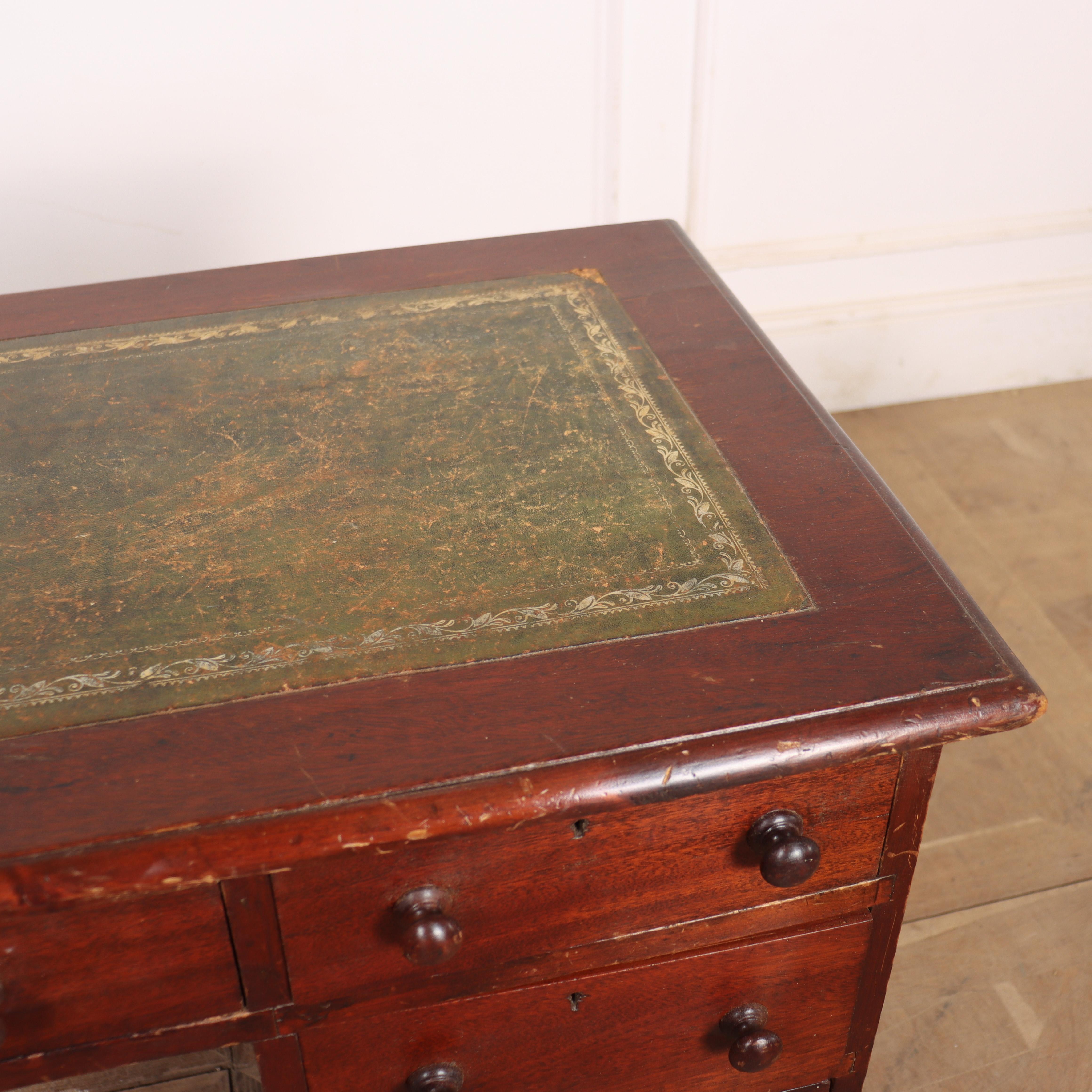 English Mahogany Child's Desk For Sale 1