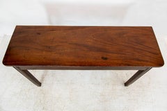 English Mahogany Chippendale Console Table