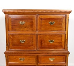 English Mahogany Cocktail Cabinet Drinks Bar