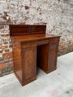 English Mahogany Diminutive Sideboard with Fitted Drawer and Bottle Storage