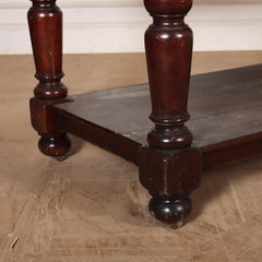 English Mahogany Drapers Table