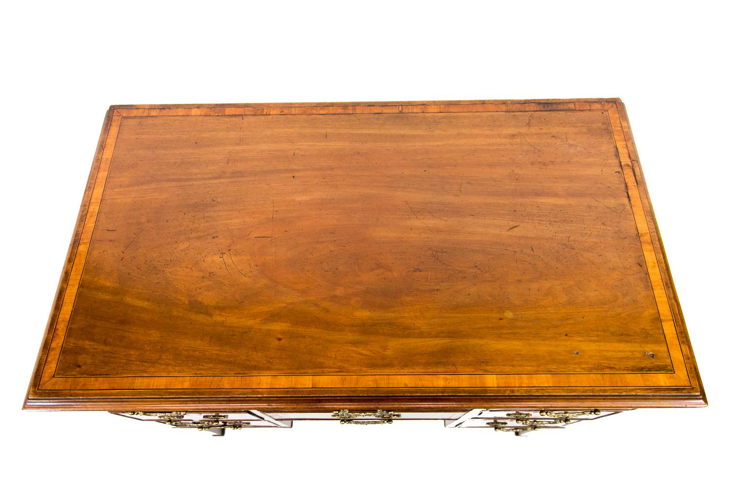 Late 18th Century English Mahogany Eight-Drawer Inlaid Server For Sale