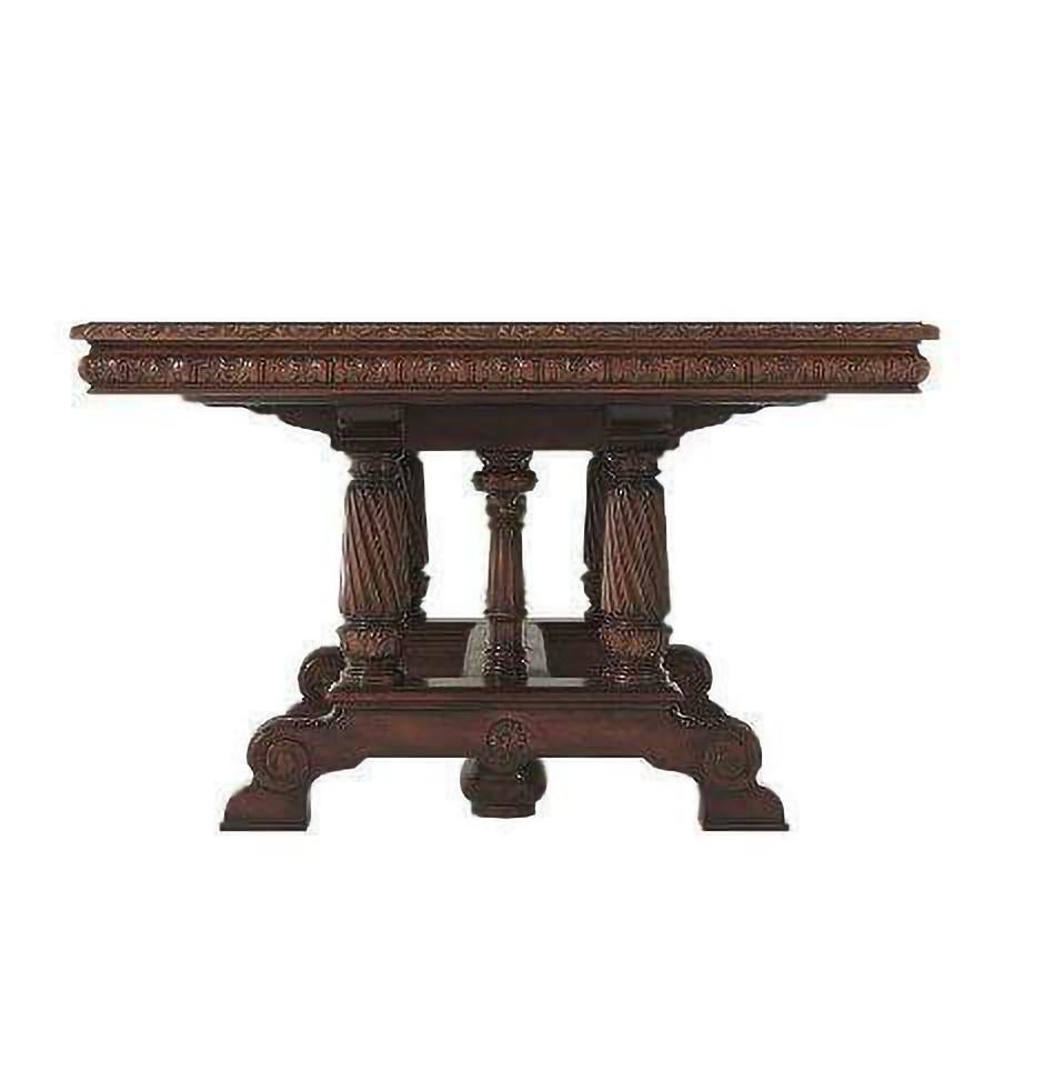 Wood English Mahogany Extending Dining Table