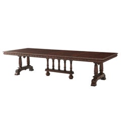 English Mahogany Extending Dining Table