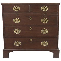 English Mahogany Five-Drawer George III Chest