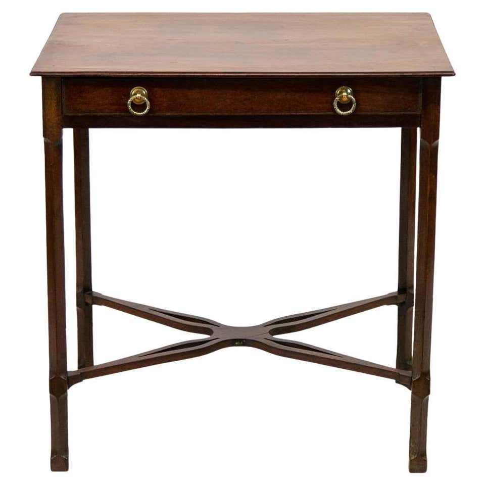 George III Mahogany Architects Table For Sale at 1stDibs