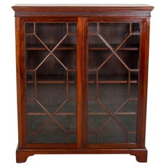 English Mahogany Georgian-Revival Bookcase