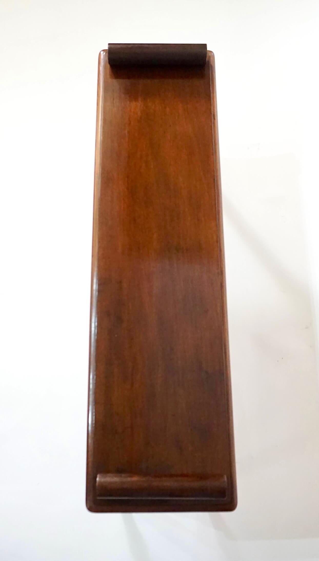 XIX secolo Panca da sala in mogano inglese, 1830 circa in vendita