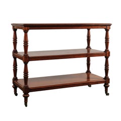 English Mahogany Large Trolley, circa 1820