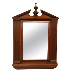 English Mahogany Mirror